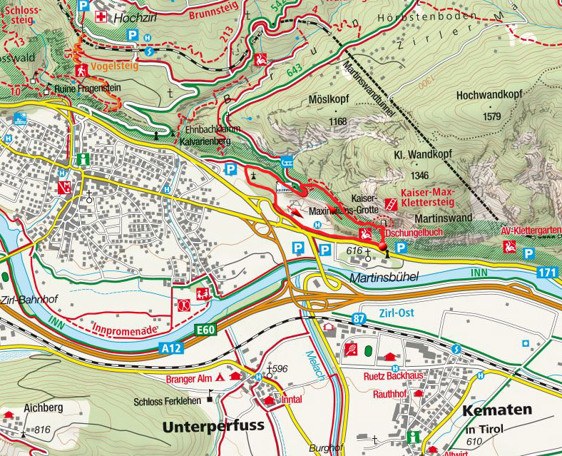 Kaiser-Max-Klettersteig Sektion I