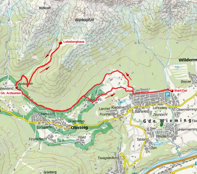Lehnberghaus von Obermieming Lehnberghaus von Obermieming