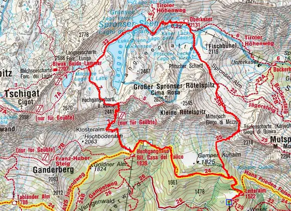 KARTE TEXELGRUPPE PDF